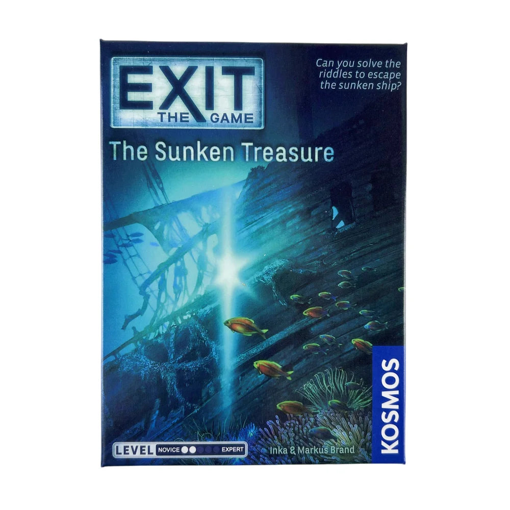 Escape Room Card Game Decks – The Abandoned Cabin, Haunted Roller Coaster, Dead Man on the Orient Express, House of Riddles