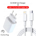 40W USB-C PD Fast Charger for iPhone - Single USB-C Port Rapid Charging