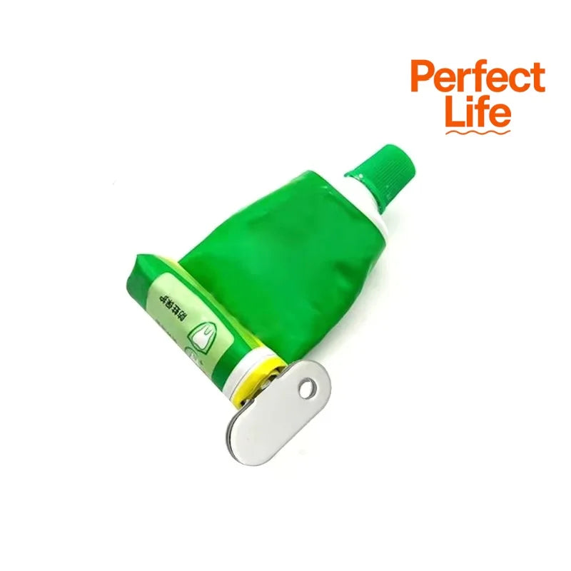 Metal Toothpaste Tube Squeezer Roller - Manual Toothpaste Dispenser & Tube Wringer for Bathroom, Creams & Cosmetics