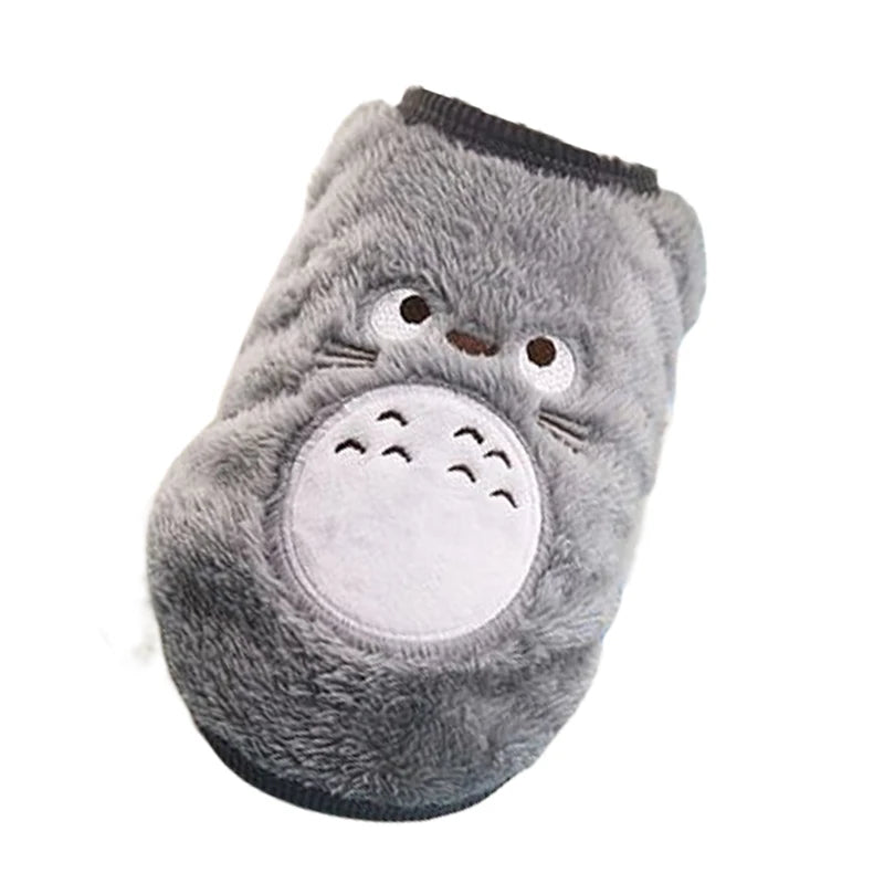 Warm Winter Puffer Vest for Small Dogs & Cats — Soft Fleece Flannel Puppy Sweater (XXS-XL)
