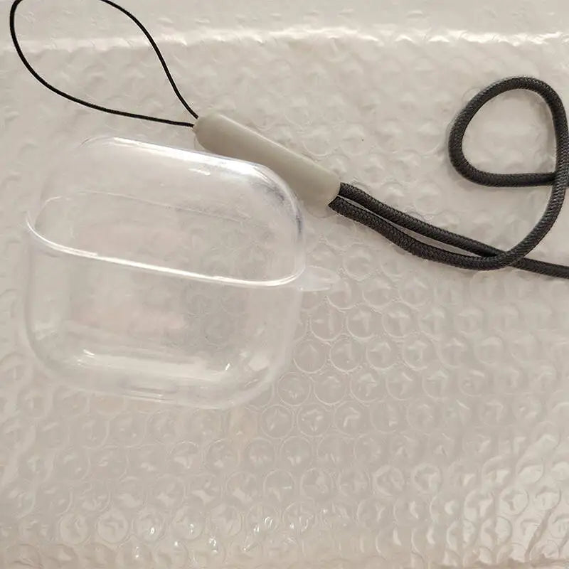 Clear TPU Case for Galaxy Buds 3 Pro – Soft Transparent Earbud Charging Case Cover