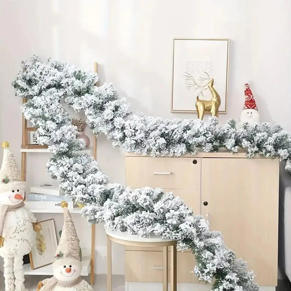 Berry Christmas Garland - Artificial Holiday Garland with Berries for Indoor & Outdoor, 6 ft (1.8 m) or 9 ft (2.7 m)
