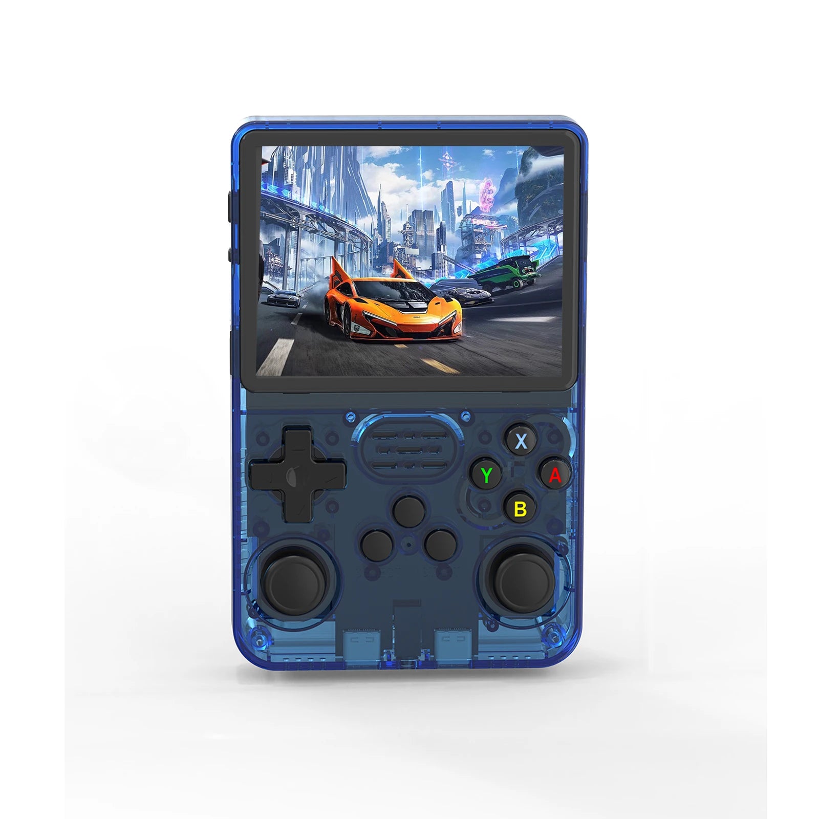 3.5-inch (8.9 cm) IPS Handheld Retro Game Console 640x480 — 64GB Storage, 16,000+ Classic Games, Portable Pocket Player