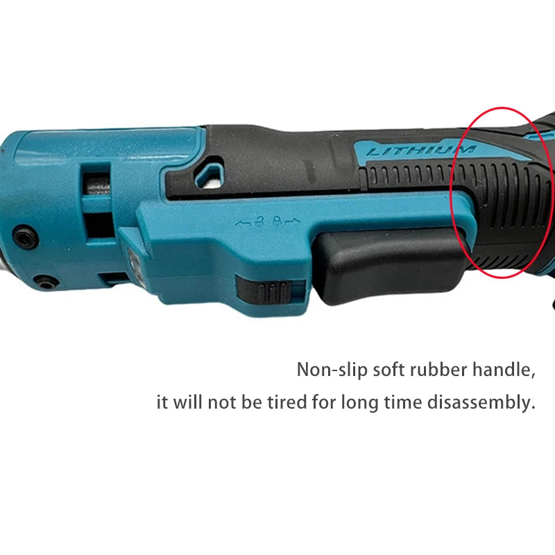 Cordless 3/8-Inch Electric Ratchet Wrench, Rechargeable — 18V Battery Compatible