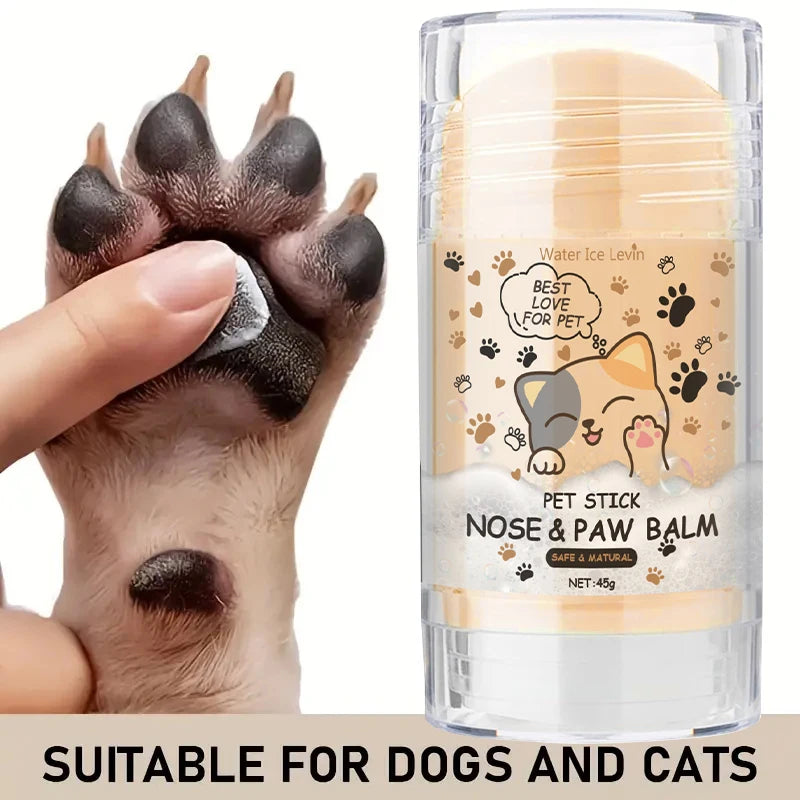 45g (1.6 oz) Dog & Cat Paw and Nose Balm - Paw Protector Moisturizer for Cracked Pads