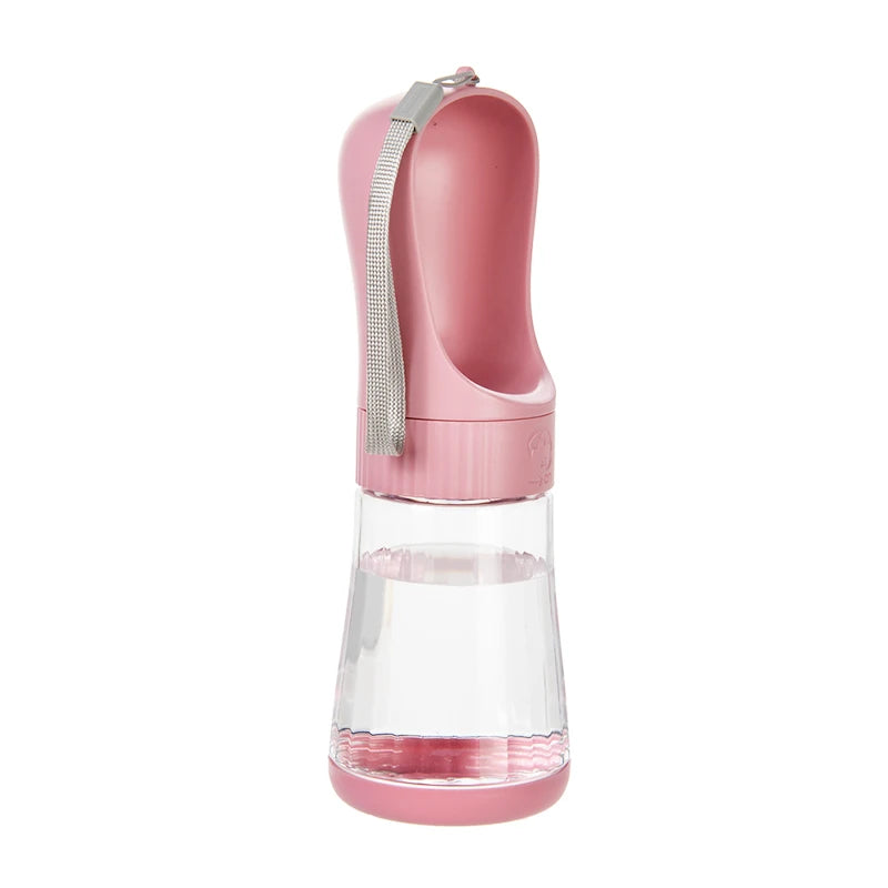 Portable 2-in-1 Dog Water Bottle with Food Container – Travel Pet Water Dispenser for Small to Large Dogs & Cats