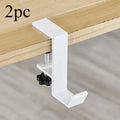 Adjustable Desk Edge Hook - Punch-Free Headset & Backpack Hanger for Gaming Desk and Home Office
