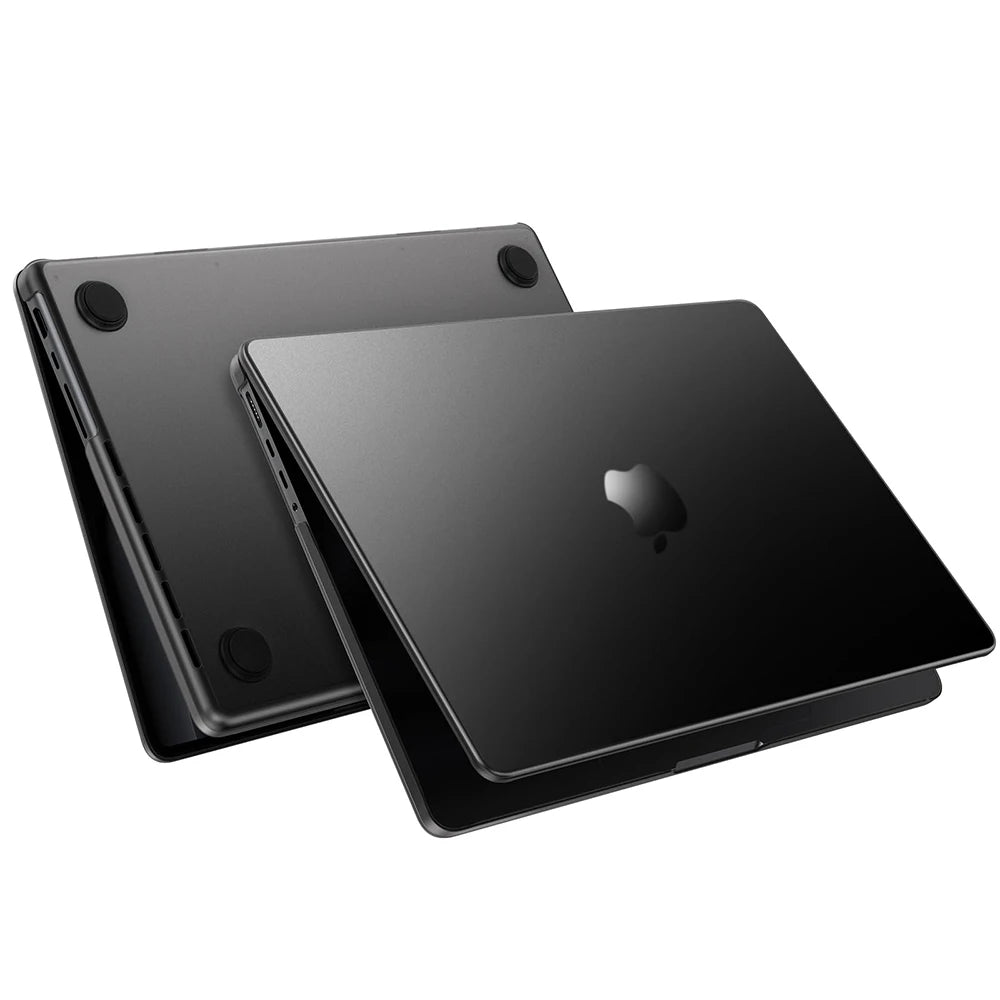Ultra-Thin Matte Hard Shell Laptop Case for MacBook Air & Pro 13-inch 14-inch 15-inch 16-inch (33–41 cm) - Anti-Fingerprint Ventilated