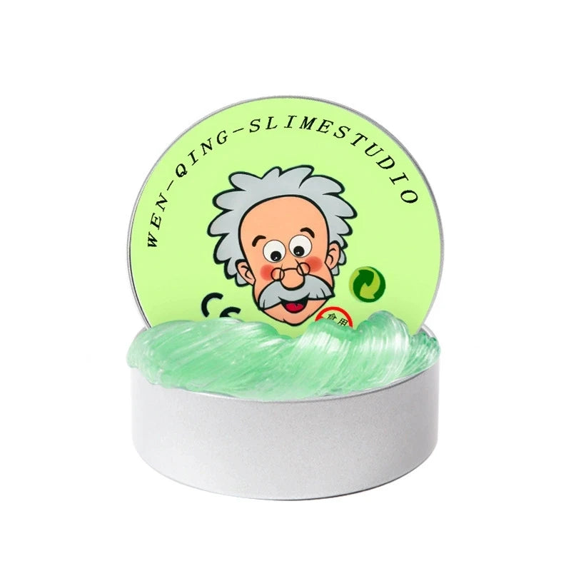 Reusable Liquid Crystal Putty Bouncy Slime Set DIY Stress Relief Handgum Playdough