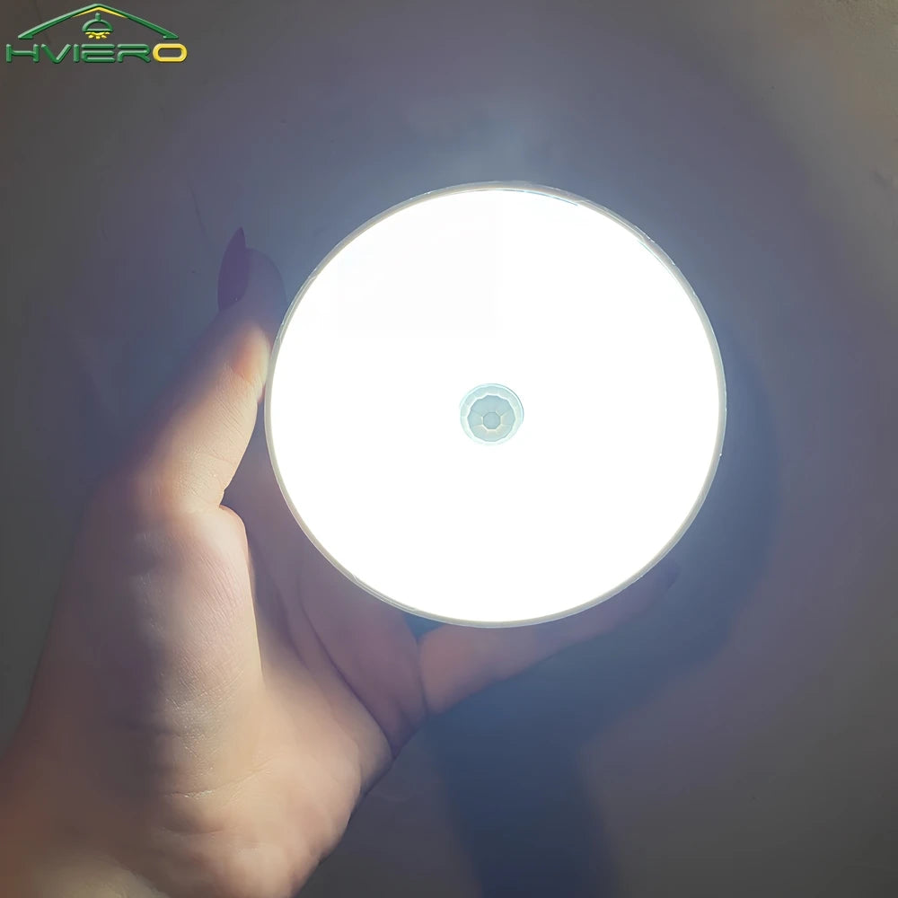 Wireless Motion Sensor 8-LED Night Light