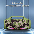 100W Wireless Portable Outdoor Speaker with Built-In Subwoofer, Hi‑Fi Sound, Dual Pairing, Fast Charging 24000mAh, Waterproof