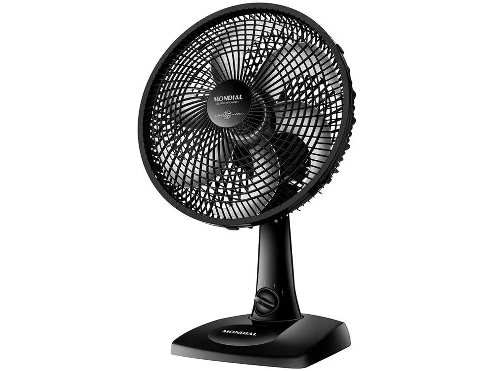 30 cm (12 in) Table Fan — 6-Blade 3-Speed 60W Quiet Desktop Fan 220V