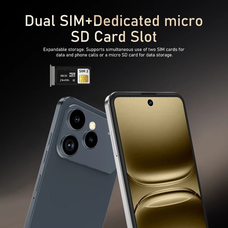5G Android Smartphone 6.56-inch (720 x 1612) — 8GB RAM 256GB Storage, 24MP Front & 48MP Rear, Dual SIM, 66W Fast Charge