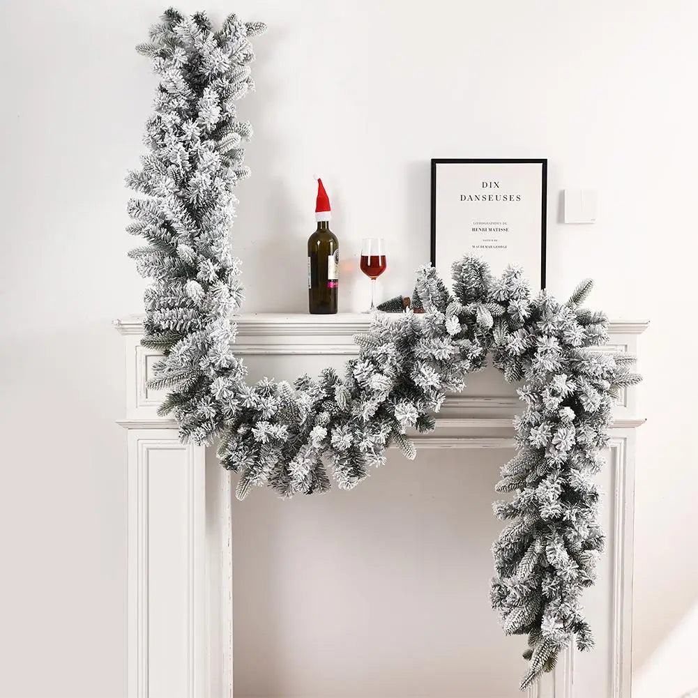 Berry Christmas Garland - Artificial Holiday Garland with Berries for Indoor & Outdoor, 6 ft (1.8 m) or 9 ft (2.7 m)
