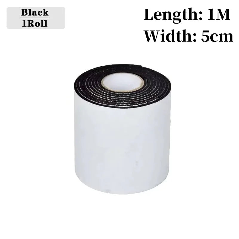 1 m (3.28 ft) Self-Adhesive Anti-Slip Sole Stickers, Mute Cushion Insoles for Outsole Repair, Wearable Shoe Pads