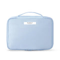 Portable Large-Capacity Women's Travel Makeup & Toiletry Bag - 3D Structured Cosmetic Organizer with Zipper