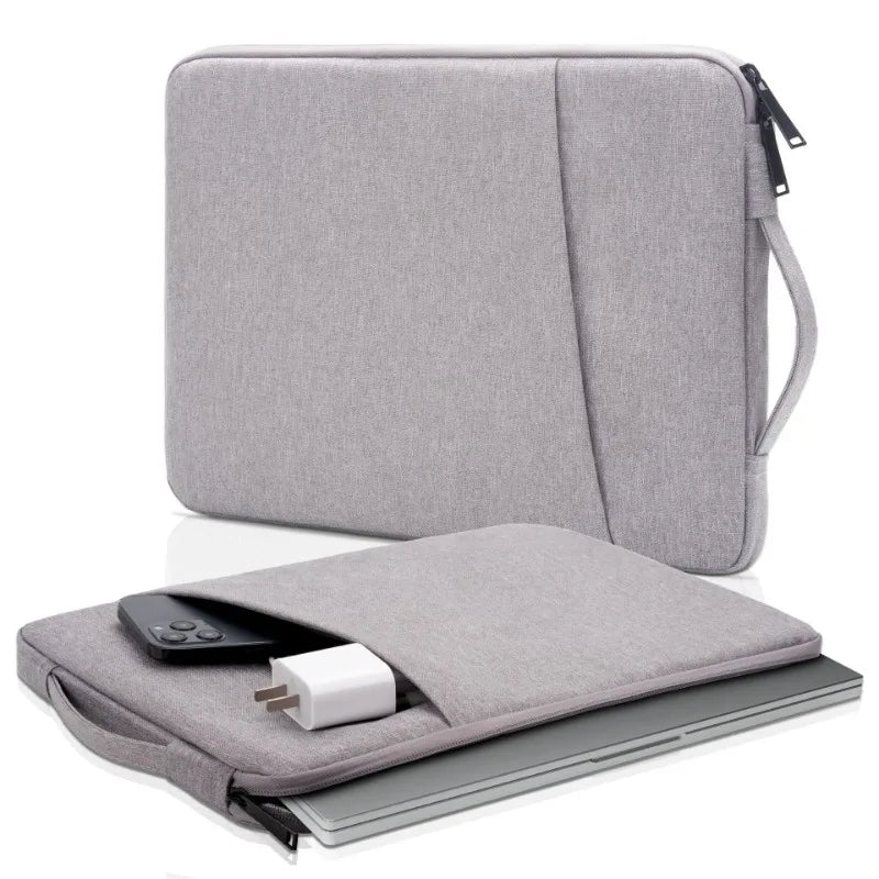 Waterproof Laptop Sleeve 11–16 Inch with Handle — Shockproof
