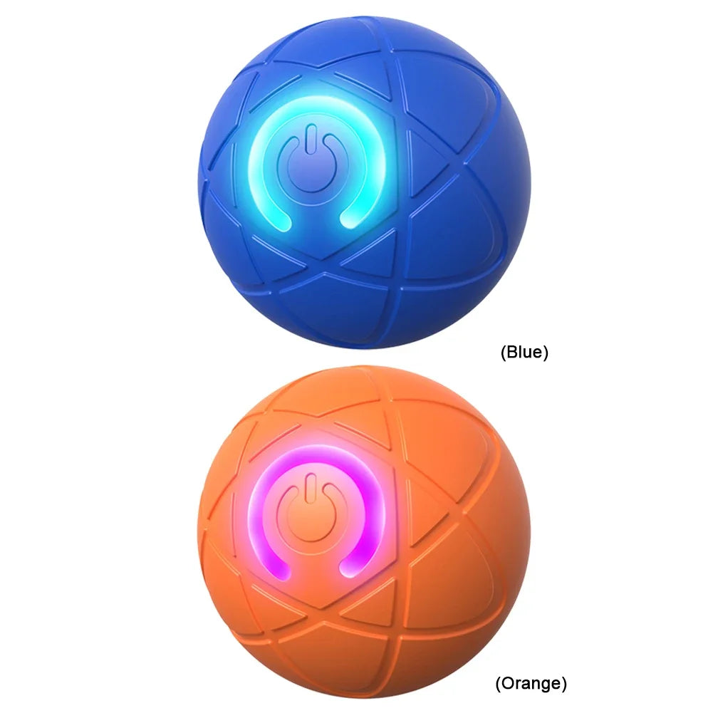 Interactive Automatic Rolling Dog Ball Toy - Rechargeable USB Pet Ball for Small, Medium & Large Dogs