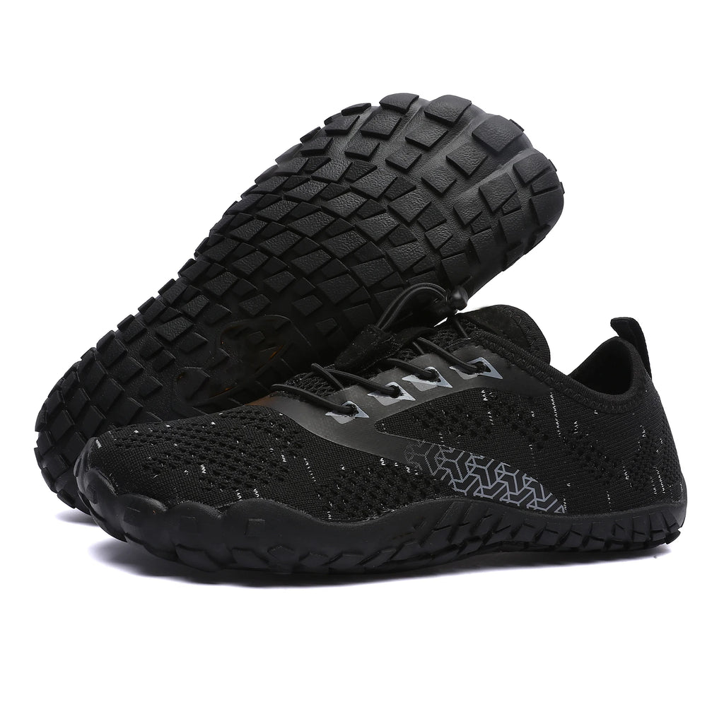 Men's Breathable Cotton Lace-Up Casual Shoes Lightweight EVA Sole Spring/Autumn