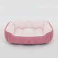 Plush Square Pet Bed for Dogs & Cats, Calming Kennel Sofa Cushion in Multiple Sizes (XS-XXL)