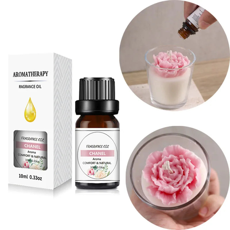10 ml (0.34 fl oz) Mango & Pineapple Fragrance Oil for Diffuser, DIY Soap and Candle Making - Natural Plant-Based Blend