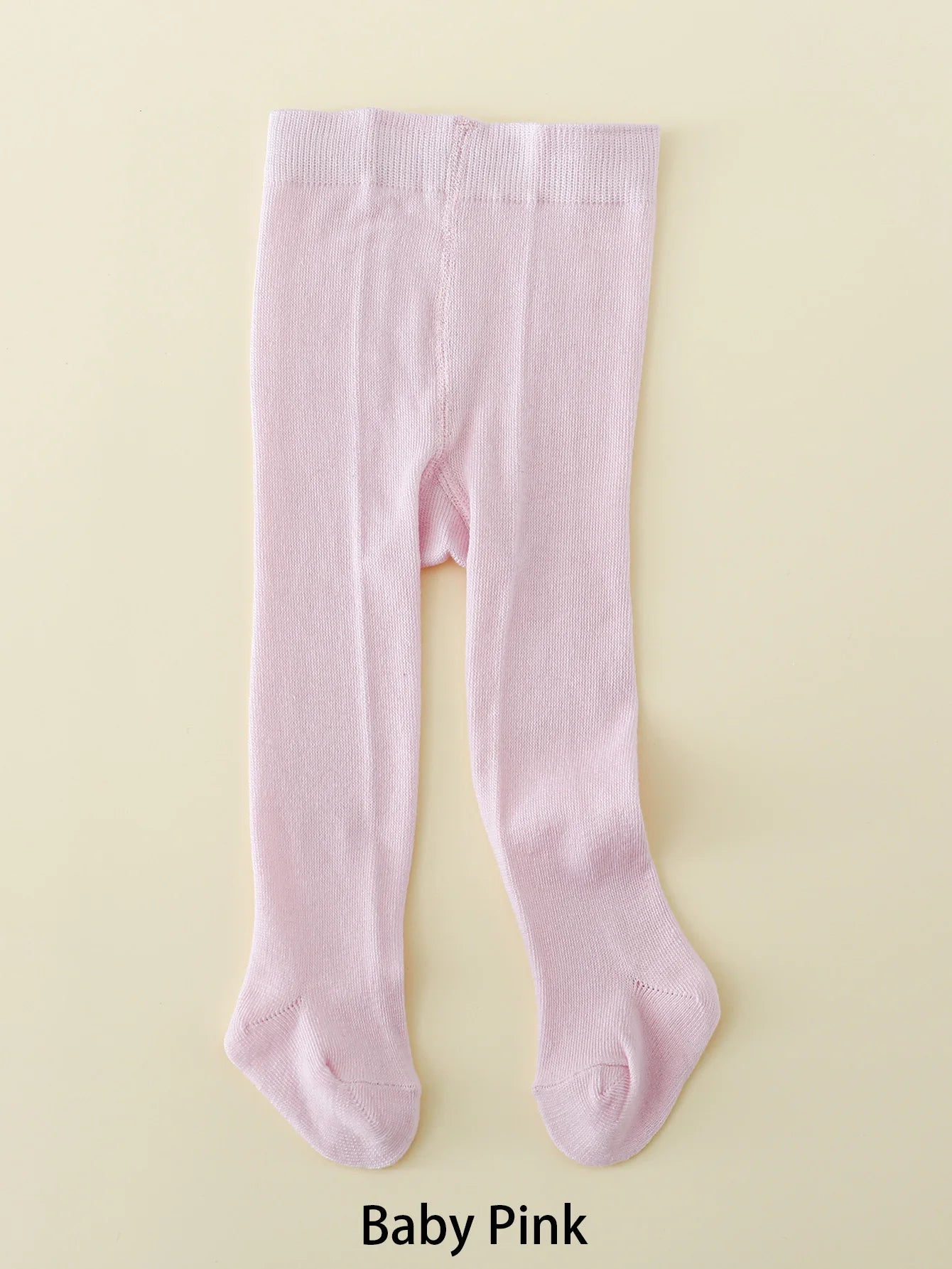 Baby & Toddler Tights Pantyhose - Newborn to 6Y Elastic Waist Solid Color