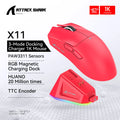 Tri-Mode Wireless Gaming Mouse — 22,000 DPI, 63g Superlight, Bluetooth / 2.4G / USB-C, Programmable Buttons