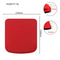 Round EVA Memory Foam Wrist Rest Mouse Pad — Slow Rebound Ergonomic Wrist Support for Keyboard & Mouse