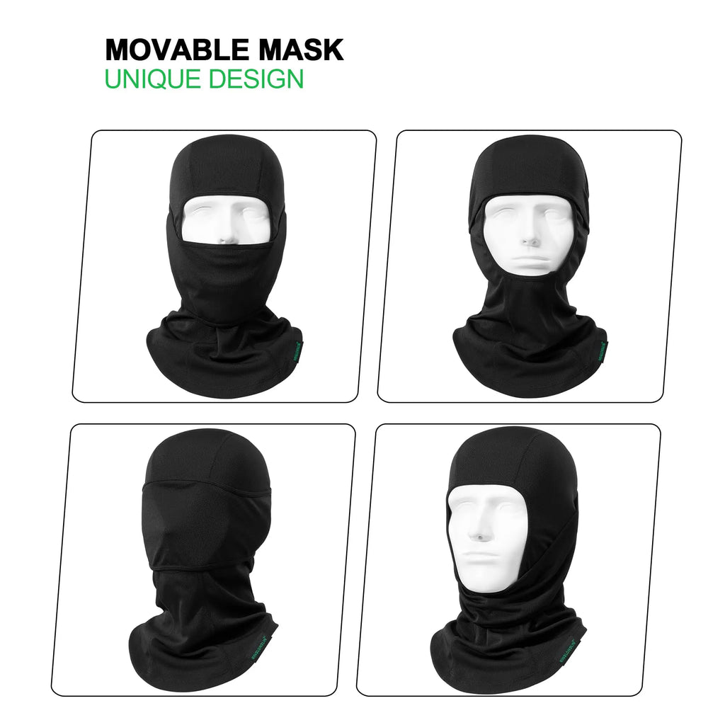 Balaclava Ski Mask - Breathable Full Face Cover for Men and Women, Windproof Neck Gaiter for Skiing & Outdoor Sports