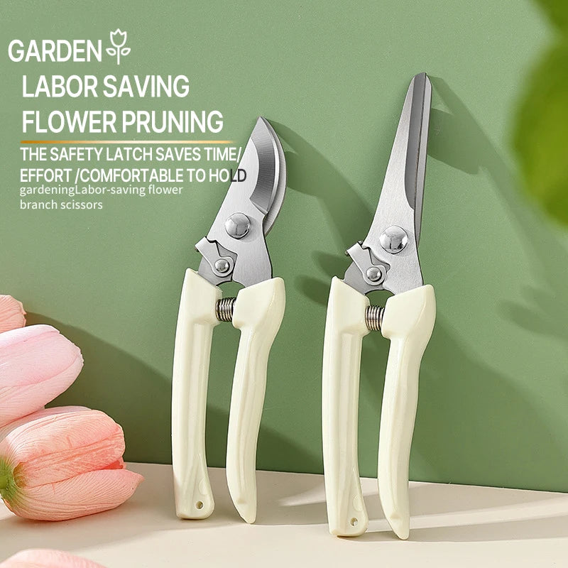 Professional Anvil Pruning Shears for Bonsai, Orchard and Garden Trimming