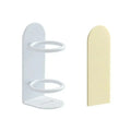 Wall-Mounted Toothbrush and Razor Holder Punch-Free Electric Toothbrush Organizer with Storage Shelf