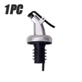 1/3/5-Pack Leak-Proof Oil Bottle Pourer Stopper – Locking Nozzle for Oil, Vinegar, Wine & Liquor