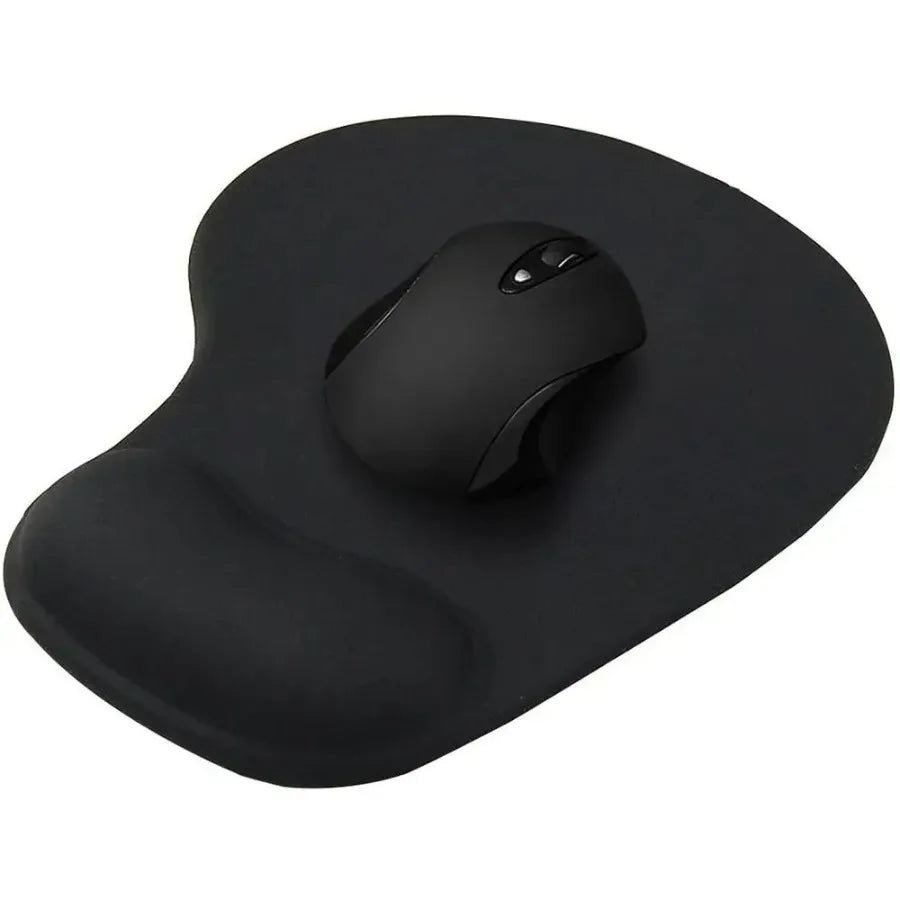 Ergonomic Memory Foam Mouse Pad with Wrist Rest - 9.06 x 7.09 in (23 x 18 cm) Non-Slip Wrist Support for Office & Gaming