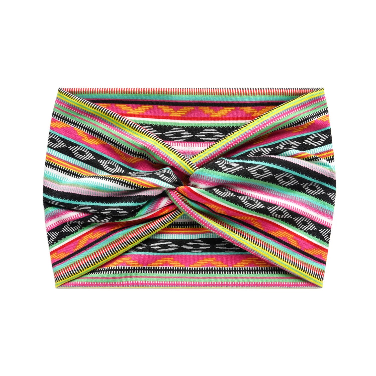 Extra Large Twisted Turban Headband for Women Wide Boho Yoga Workout Hair Band