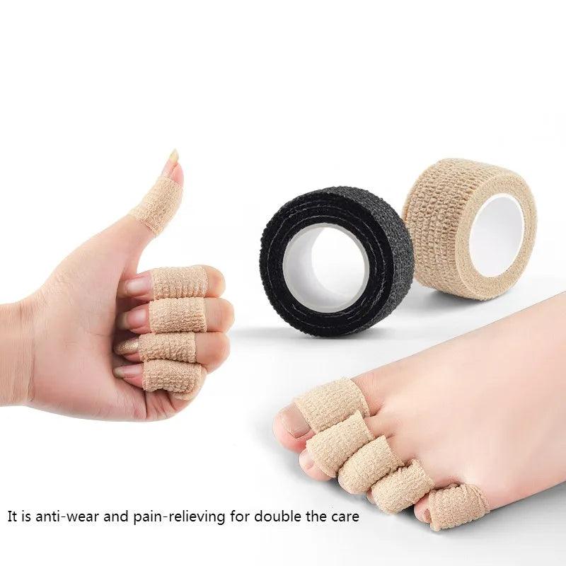 Heel Protector Tape for High Heels – Toe & Heel Shoe Cushions, Waterproof Anti-Wear Stickers (1/3/5 Roll Packs)