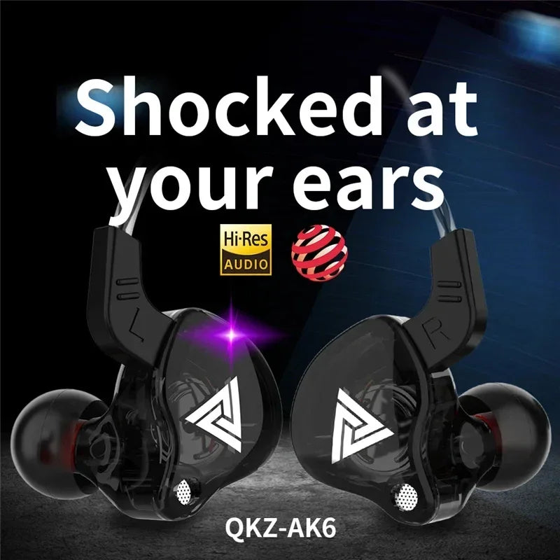 Wired In-Ear Earphones with Active Noise Cancellation, 3.5mm Jack, Built-In Microphone