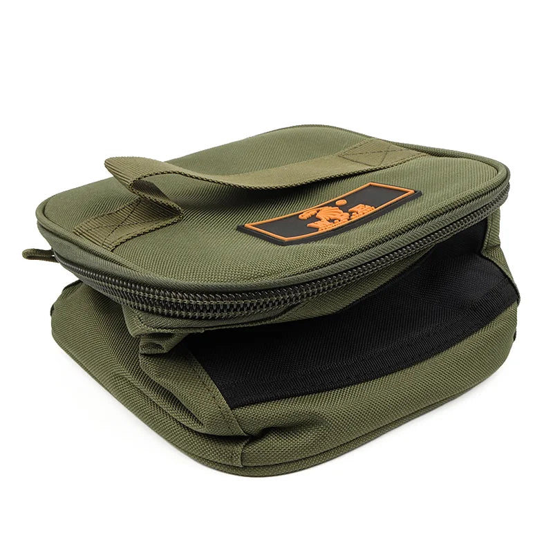 Fishing Reel Bag Case - Portable Spinning Reel Pouch Fits 500–10000 Series | Tackle Storage Organizer