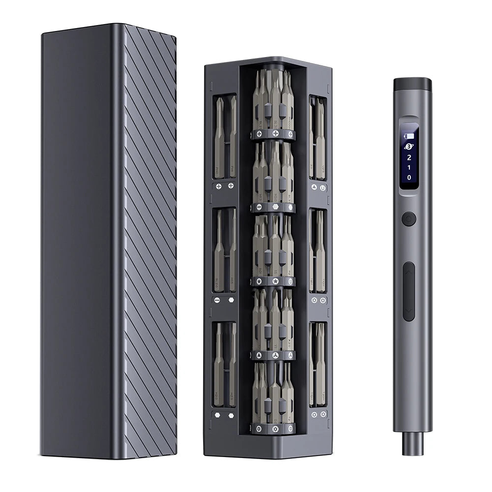 57-in-1 Rechargeable Precision Electric Screwdriver Set – Cordless Mini Magnetic Bits Kit for Phone, Laptop & Mobile Repair