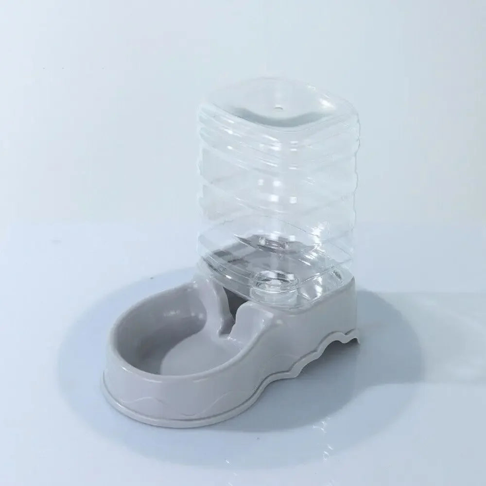 Automatic Pet Feeder & Water Fountain 3.8L (128 fl oz) PP Food Dispenser for Cats & Dogs