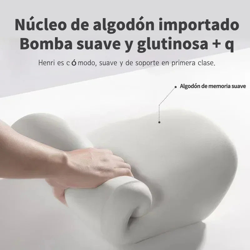 Memory Foam Lumbar Support Cushion for Car, Office & Gaming Chairs | Postpartum Waist Pain Relief Pillow