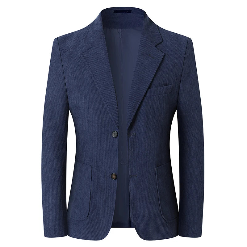 Men's Corduroy Suit – Versatile Blazer & Trousers for Business, Banquets and Casual Wear