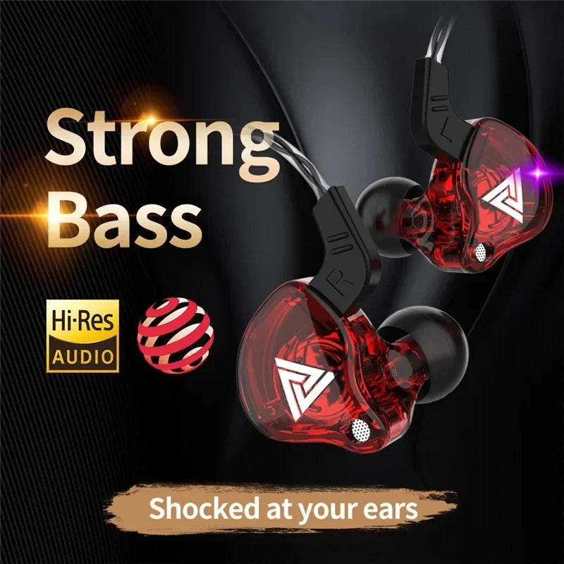 Wired In-Ear Earphones with Active Noise Cancellation, 3.5mm Jack, Built-In Microphone