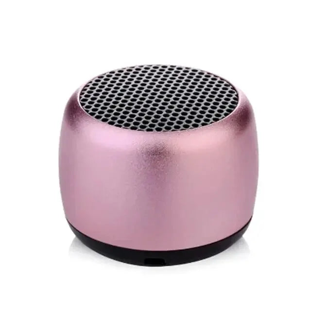 Portable Bluetooth Mini Speaker – Stereo Wireless Speaker with USB Charging, Built-In Microphone & Outdoor Subwoofer for Phone & PC