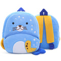 Cute Plush Animal Kids Backpack - Cartoon School Bag for Girls & Boys, Soft Preschool Backpack