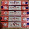 5-Box Nag Champa Incense Sticks — 50–60 Handmade Sticks (20 cm / 8 in) Sandalwood & White Sage Home Fragrance