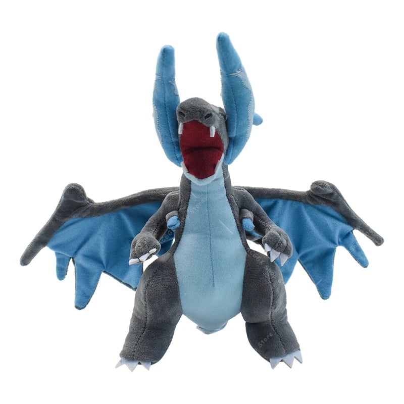 Mega Charizard Plush Toy – 22 cm (8.7 in) Stuffed Cotton Doll for Kids & Collectors