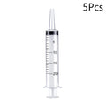 20ml Reusable Plastic Measuring Syringe Pack (5/10/20/30) - Hydroponics Nutrient, Oil Pump & Pet Medicine Feeder