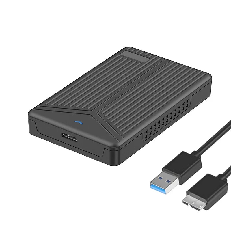 2.5-Inch SATA HDD/SSD Enclosure USB 3.0/3.1 UASP Tool-Free Hot-Swap — Supports Up to 6TB