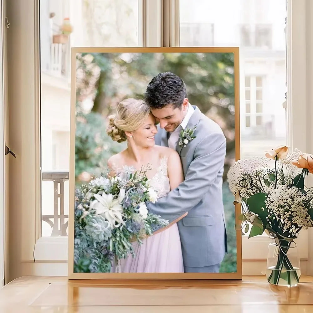 Custom Canvas Poster – Personalized Movie, Wedding & Family Wall Art for Living Room & Bedroom