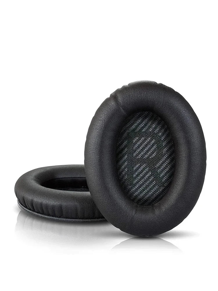 Replacement Earpads Cushion for QC2 QC15 QC25 QC35 AE2 AE2i AE2w SoundTrue SoundLink Headphones - High-Protein Leather